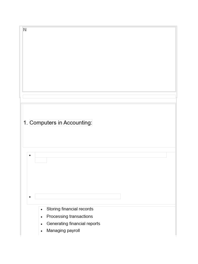 Computers in Accounting | PDF | Databases | Database Transaction