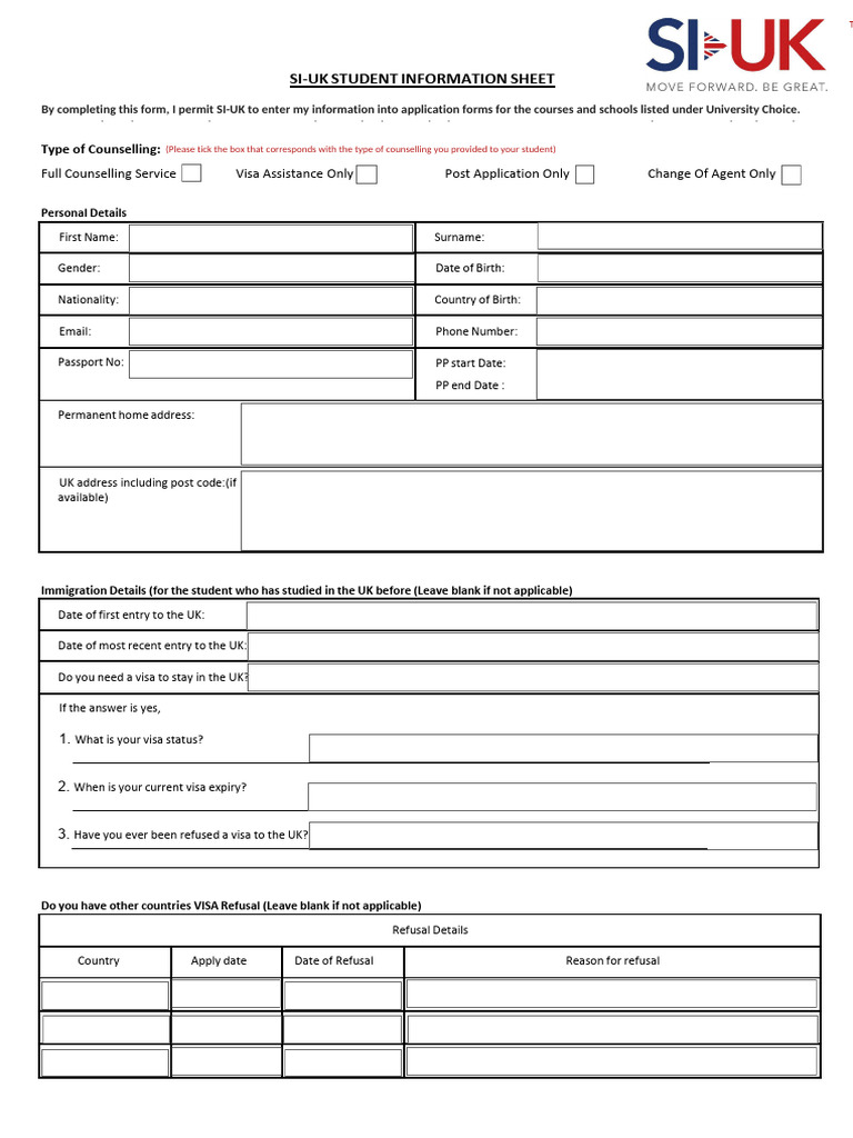 Final SIS FOR COUNSELLORS | PDF | Travel Visa | Human Migration