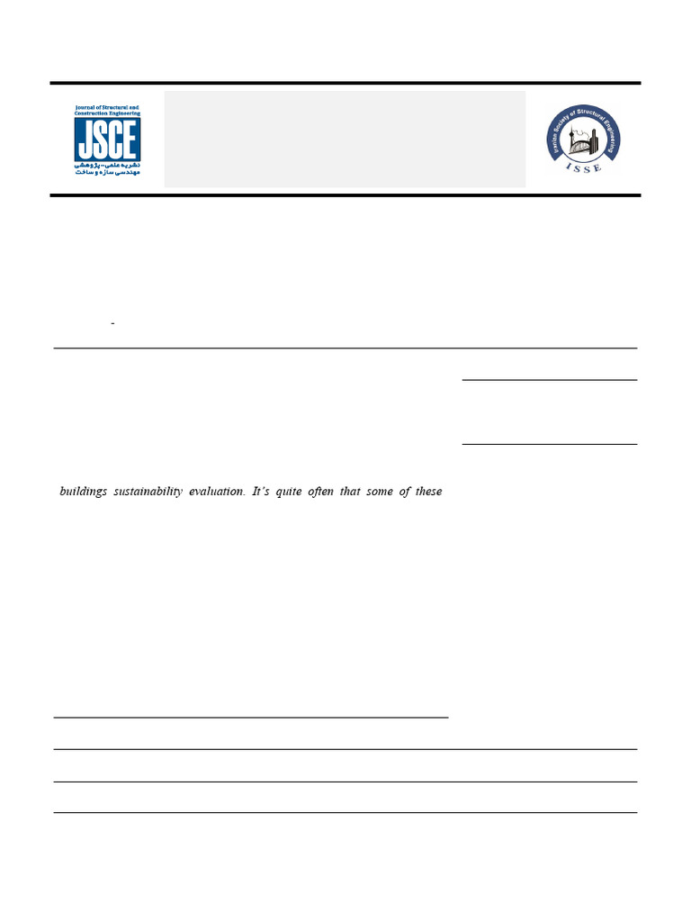 JSCE - Volume 10 - Issue 3 - Pages 87-105 | PDF