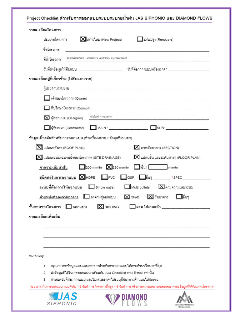 Project Checklist 2024 | PDF