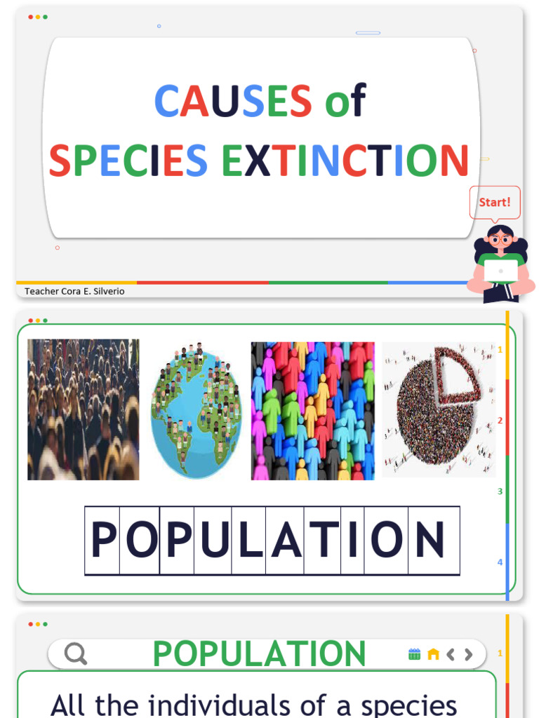 Causes of Species Extinction Explained | PDF | Habitat Destruction ...