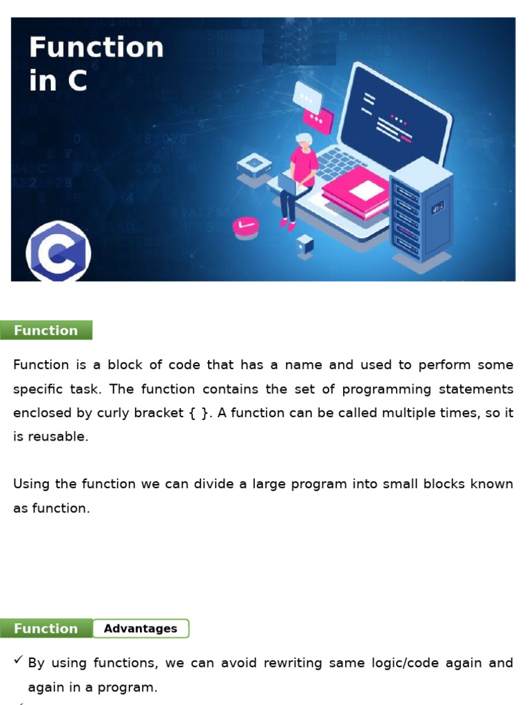 Understanding C Functions and String Manipulation | PDF | String ...