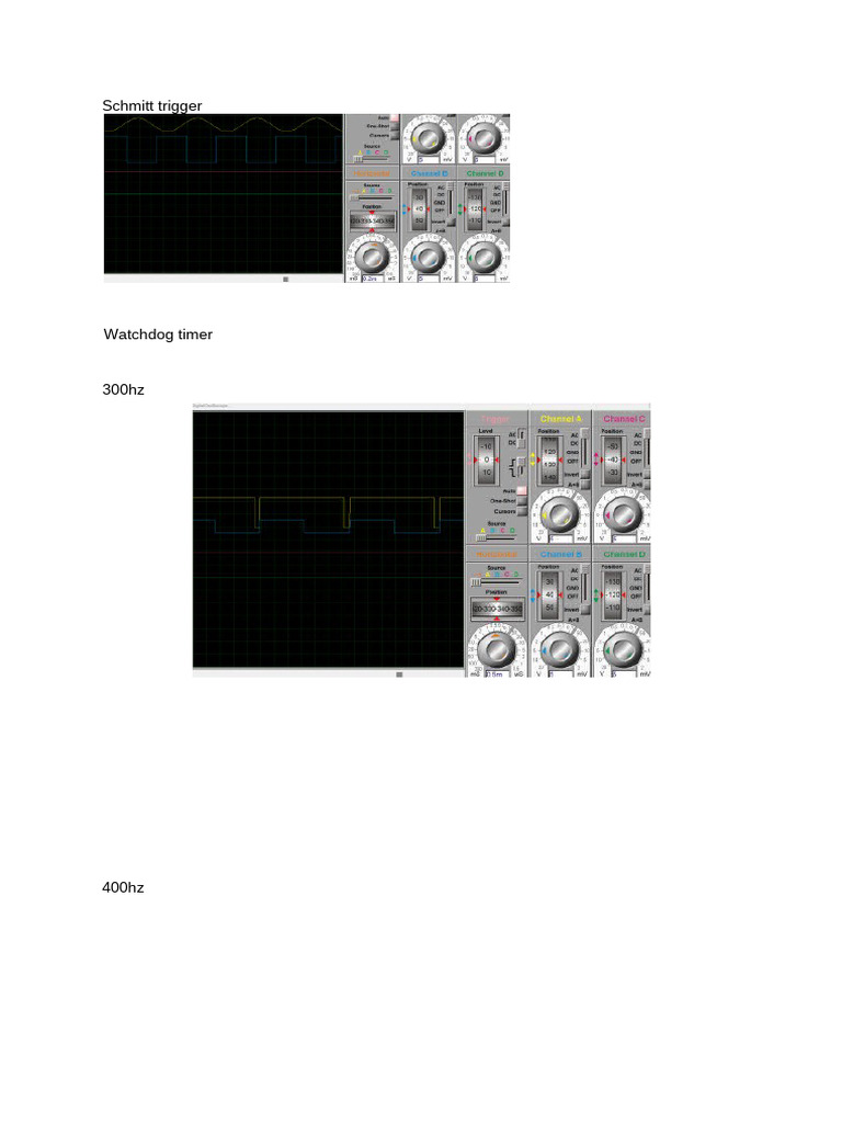 Schmitt Trigger and Watchdog Timer Guide | PDF