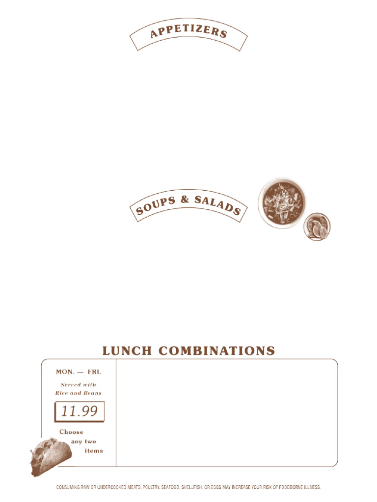 Website+Food+Menu+19 04 25 | PDF | Taco | Prepared Foods