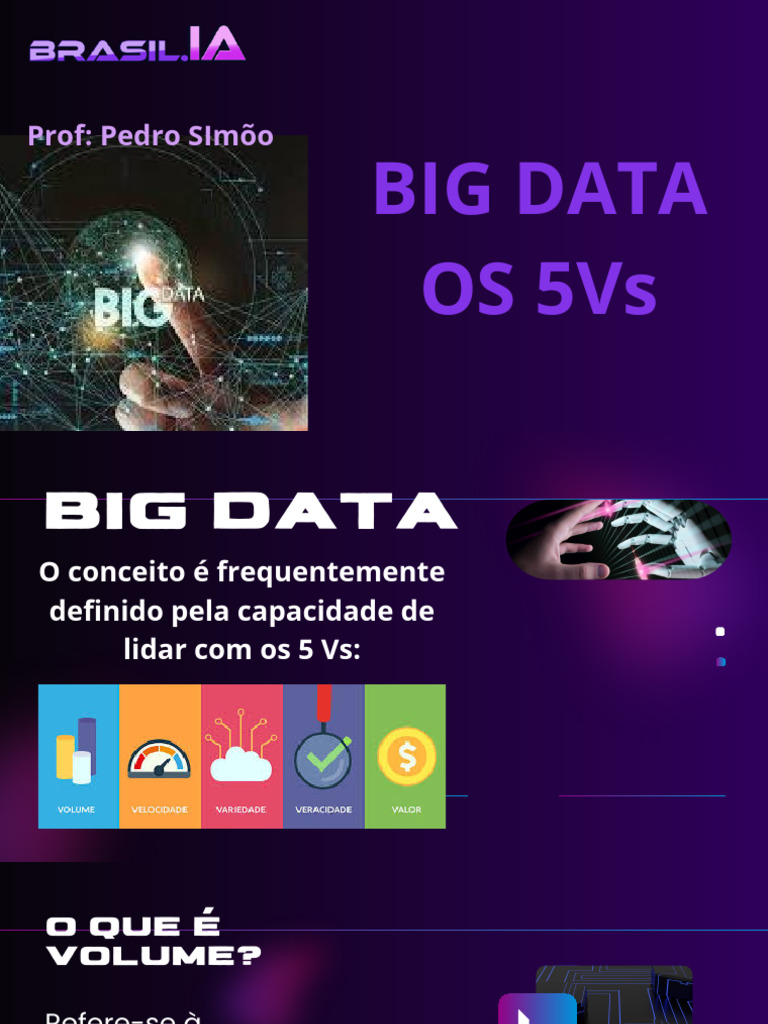 Entendendo os 5 Vs do Big Data | PDF