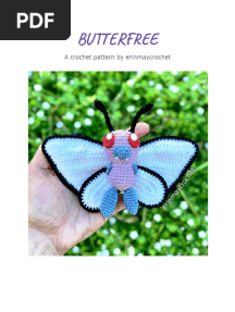 Butterfree+Amigurumi+Pattern