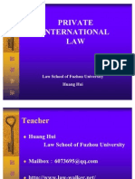 China Private International Law