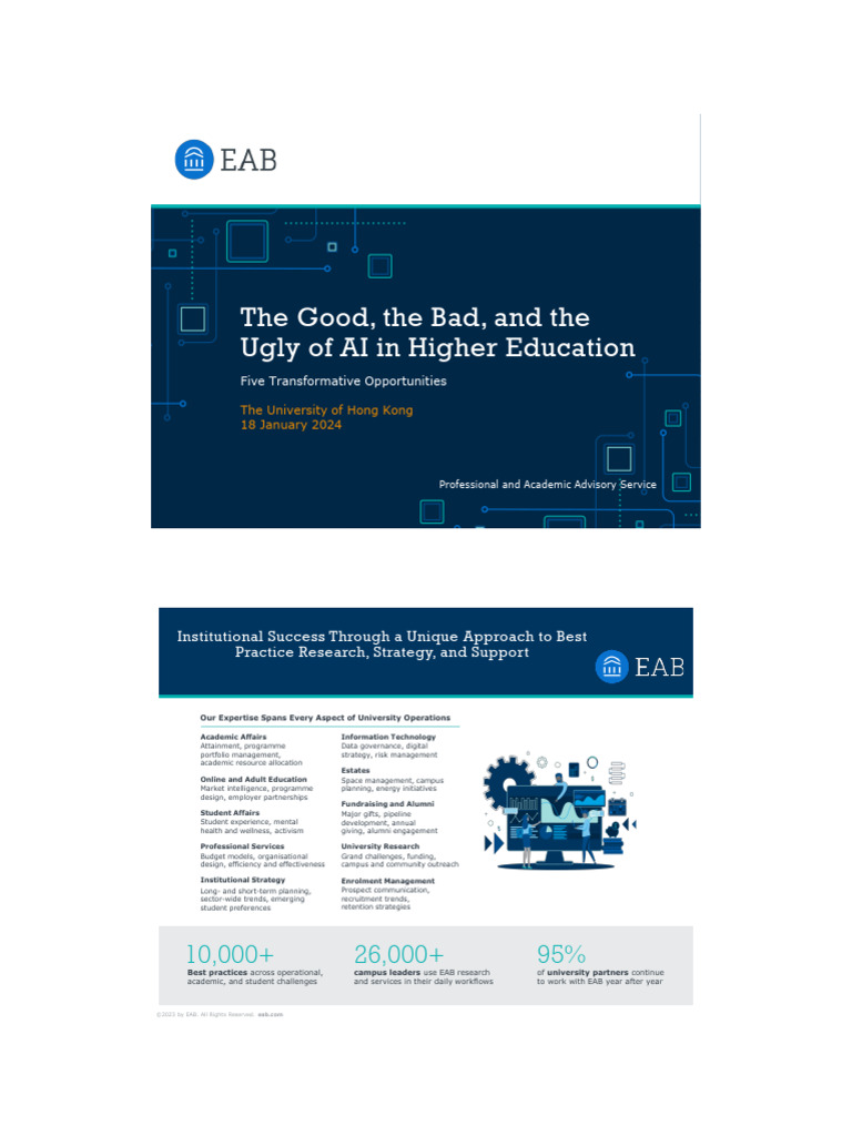 AI's Impact on Higher Education | PDF | Artificial Intelligence ...