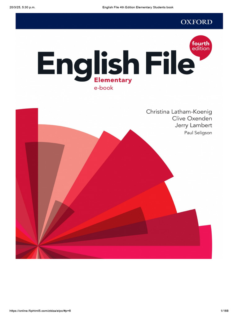 English File 4th Edition Elementary PDF | PDF