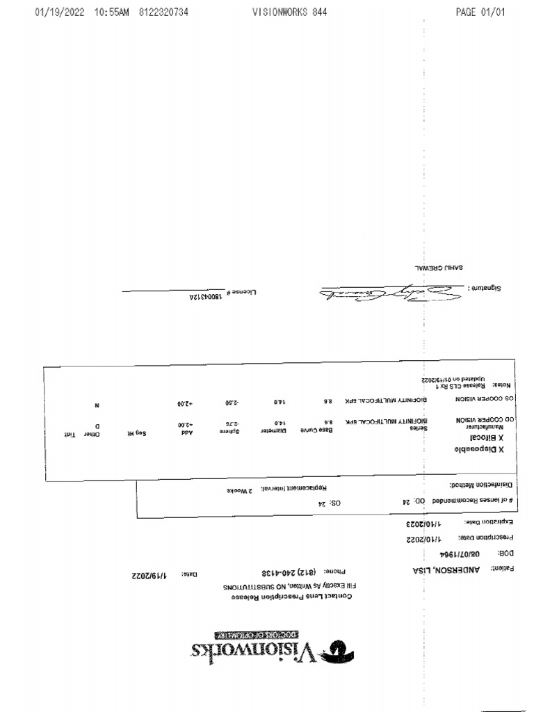 Anderson, Lisa D Script | PDF