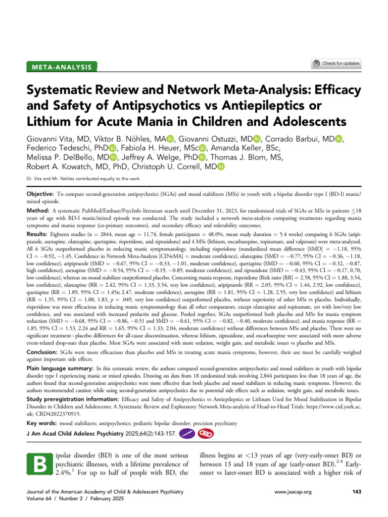 Systematic Review Andyo Network Meta Analysis Effic | PDF | Mania ...