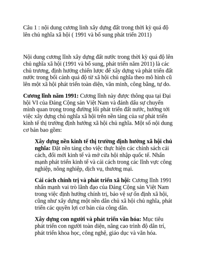 Câu 1 LSD | PDF