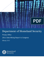 DHS Data Mining Report - Feb 2012