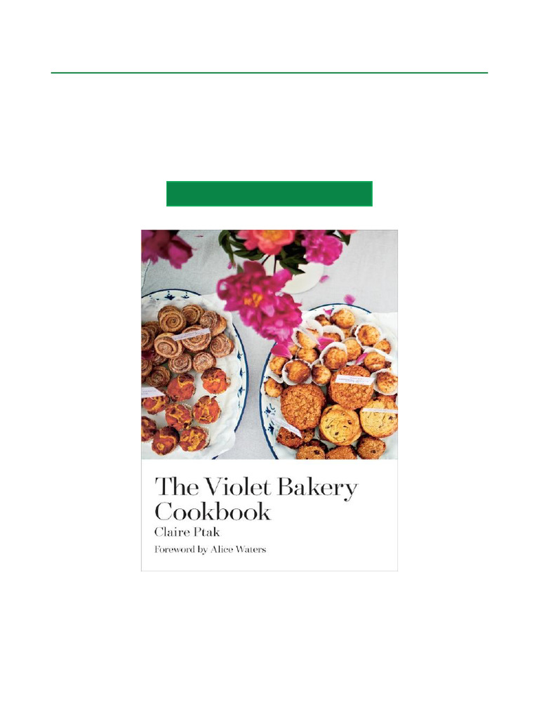 Violet Bakery Cookbook Download Link | PDF
