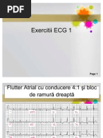 Exercitii Ecg