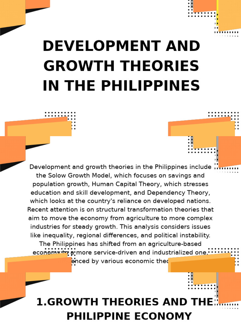 Growth Theories in Philippine Economy | PDF | Economic Growth | Poverty