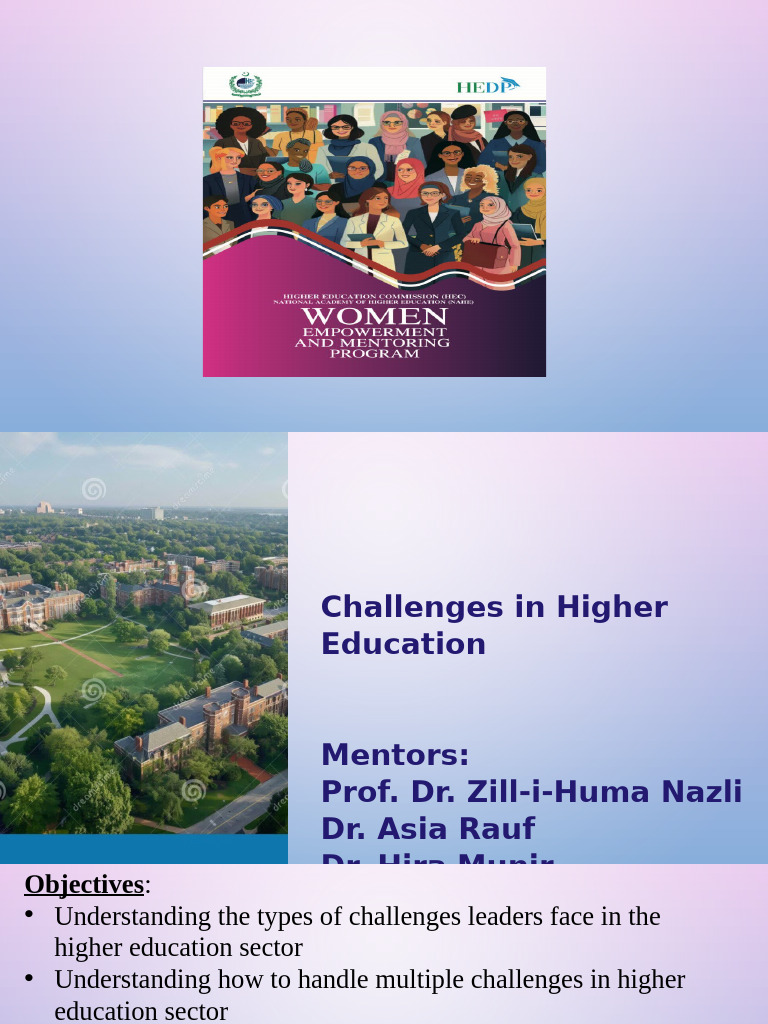 Challenges in Higher Education (Auto Saved) | PDF | Psychology | Learning