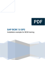 BCM 7 Training Example Installation Configuration SP2