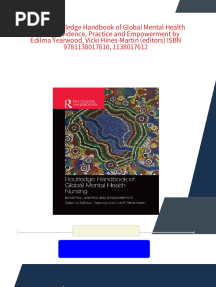 (Ebook) Routledge Handbook of Global Mental Health Nursing: Evidence, Practice and Empowerment by Edilma Yearwood, Vicki Hines-Martin (editors) ISBN 9781138017610, 1138017612 - Download the ebook in PDF with all chapters to read anytime