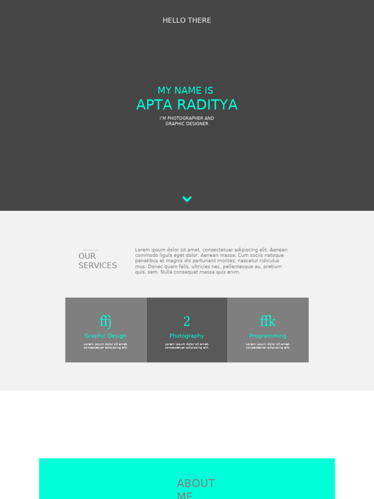 PORTFOLIO PowerPoint Template | PDF