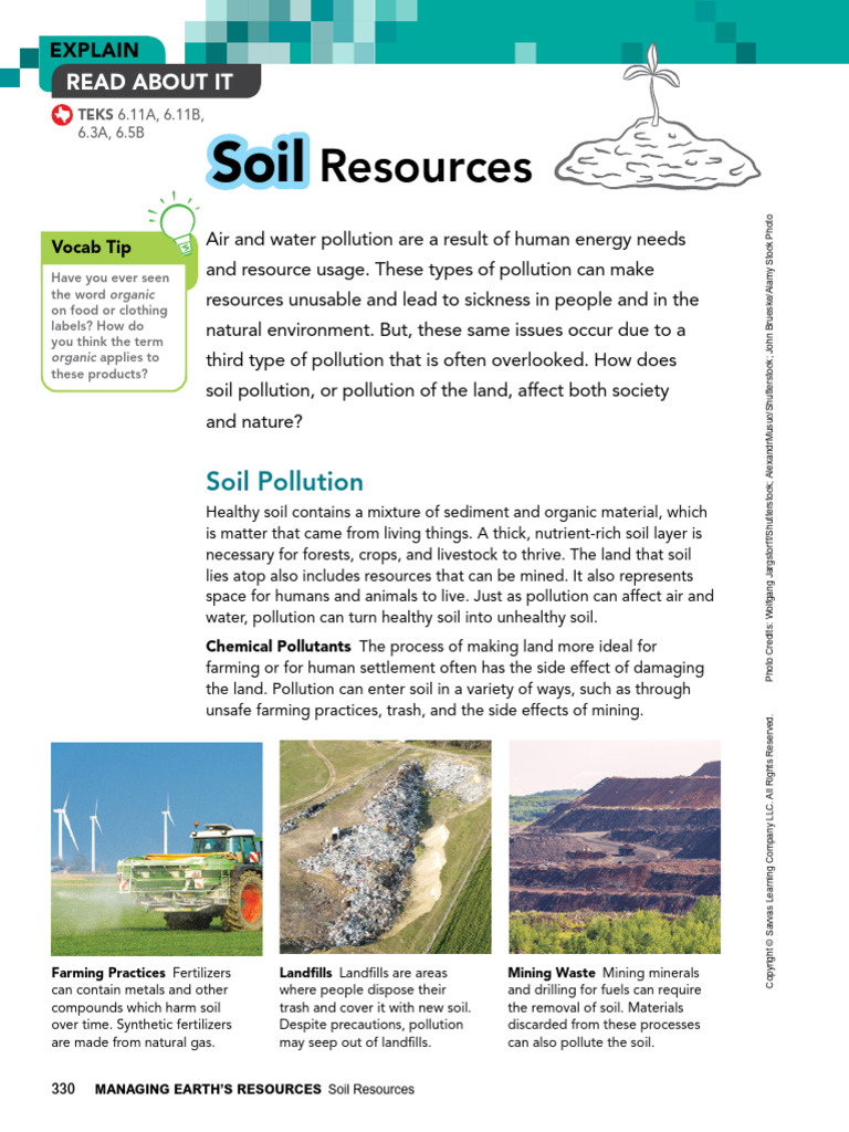 Soil Pollution from Nearby Landfills | PDF | Soil | Agriculture