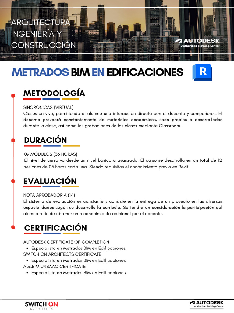 Especialista en Metrados BIM Edificaciones | PDF | Autodesk Revit ...