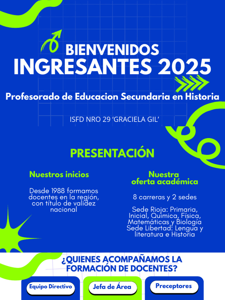Inscripciones ISFD N° 29 2025 | PDF