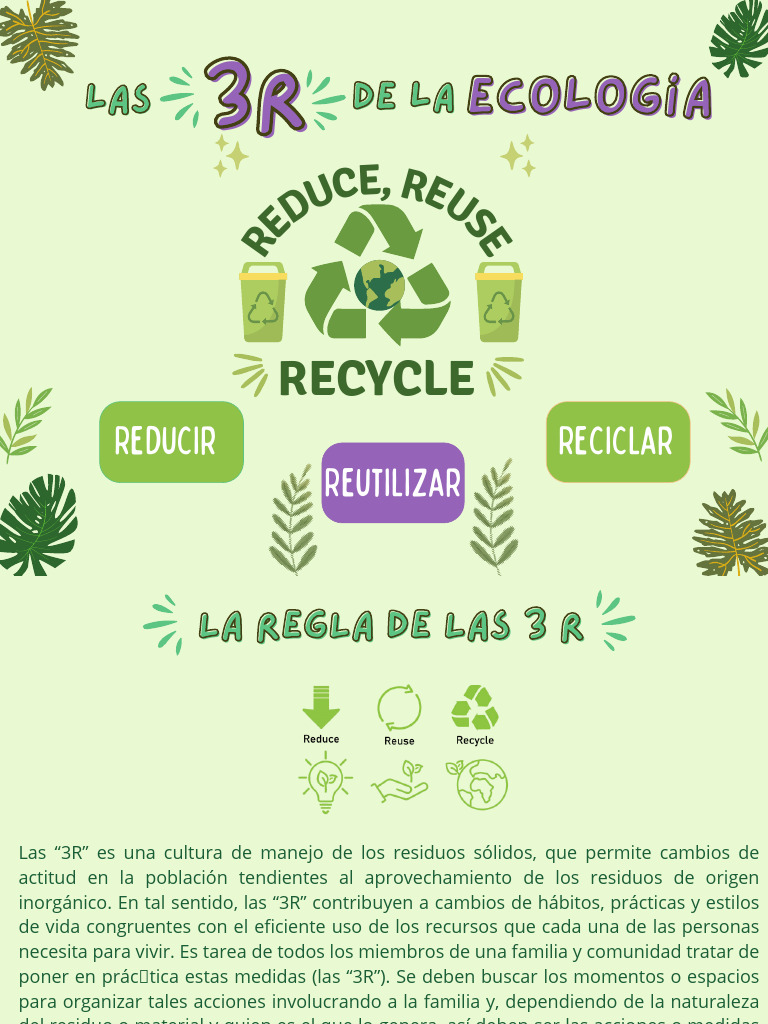 2.3 Las 3 R y la Economia Circular | PDF | Reciclaje | Residuos
