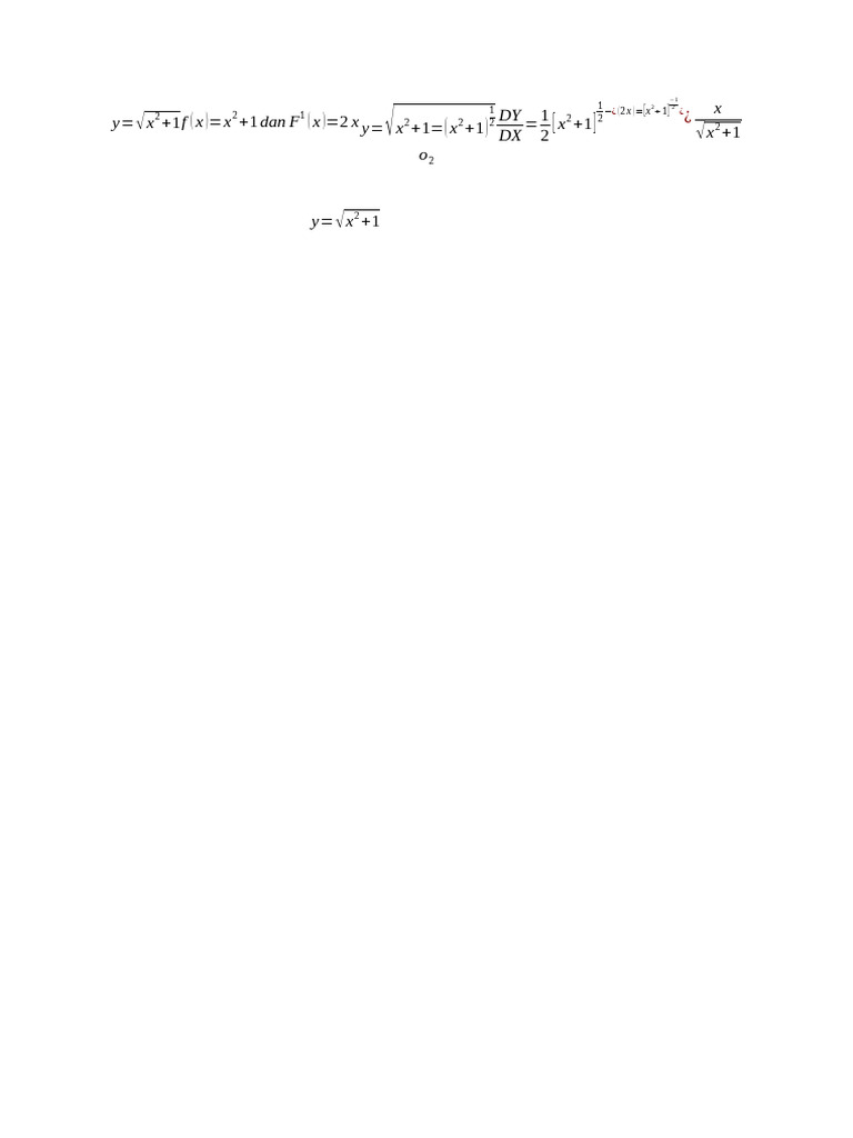 Calculus Functions and Derivatives | PDF