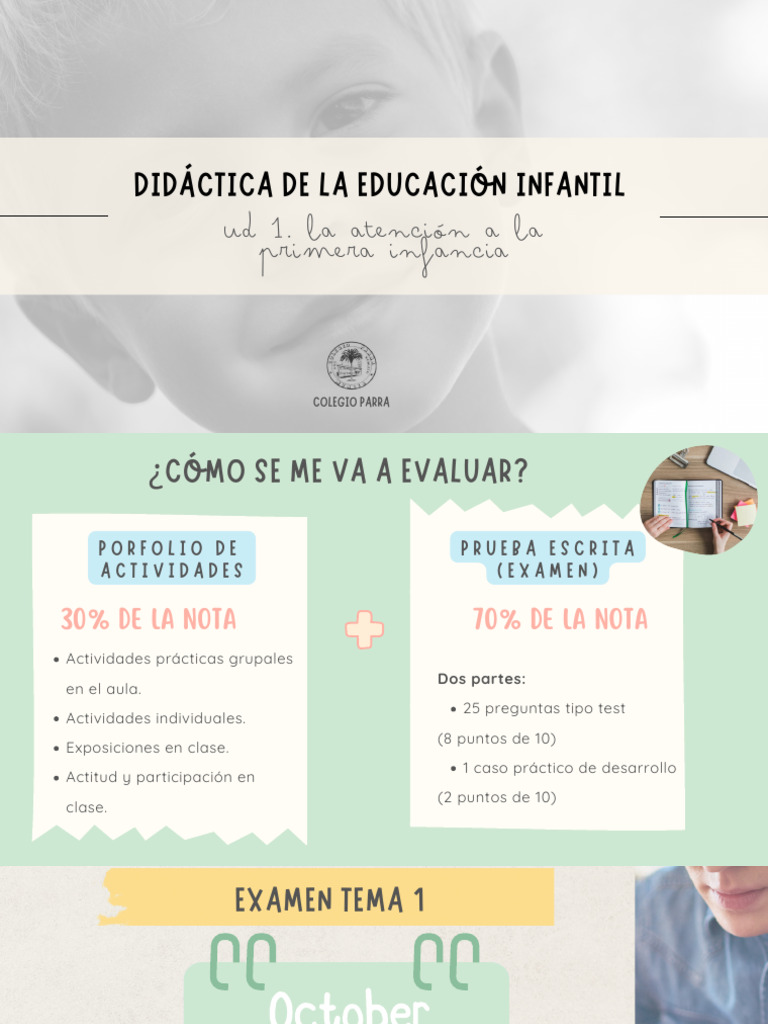 Evaluación en Educación Infantil | PDF | Educación de la primera ...