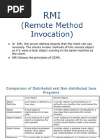 Remote Method Invocation NEW