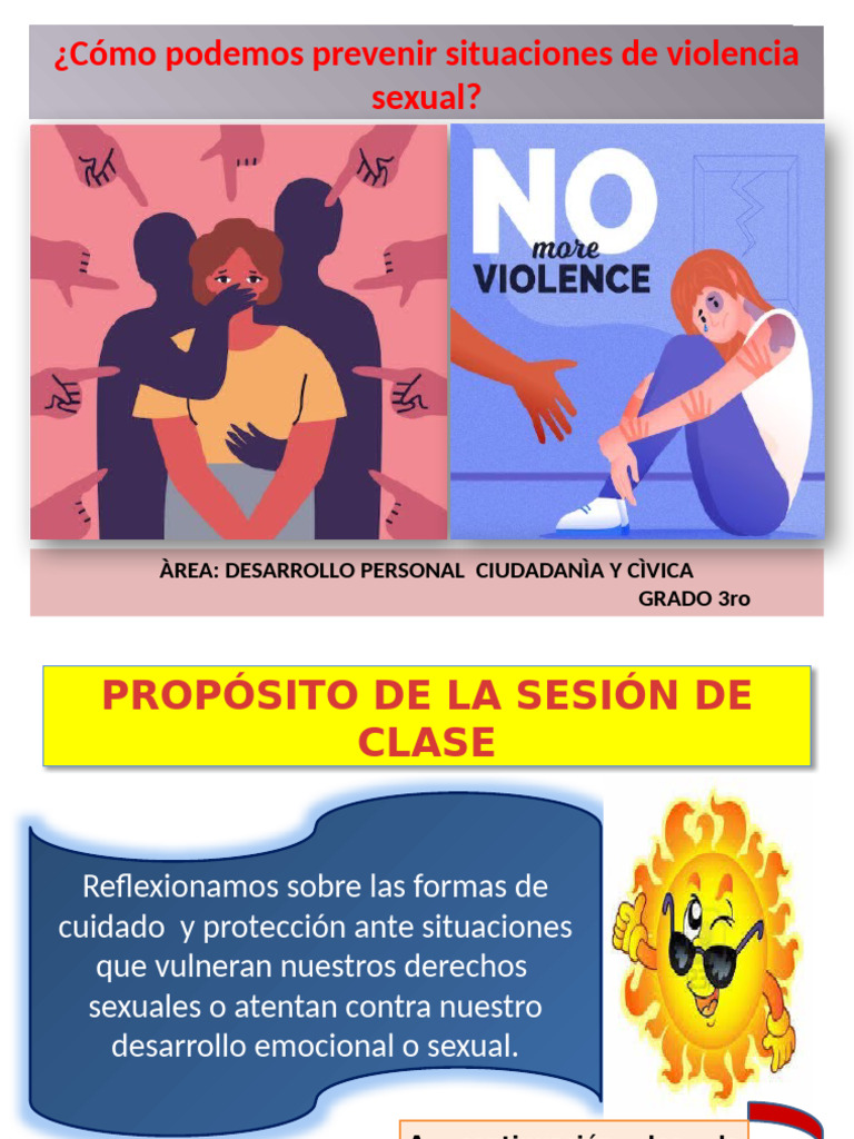 Prevencion de La Violencia Sexual | PDF | Violencia | Violación