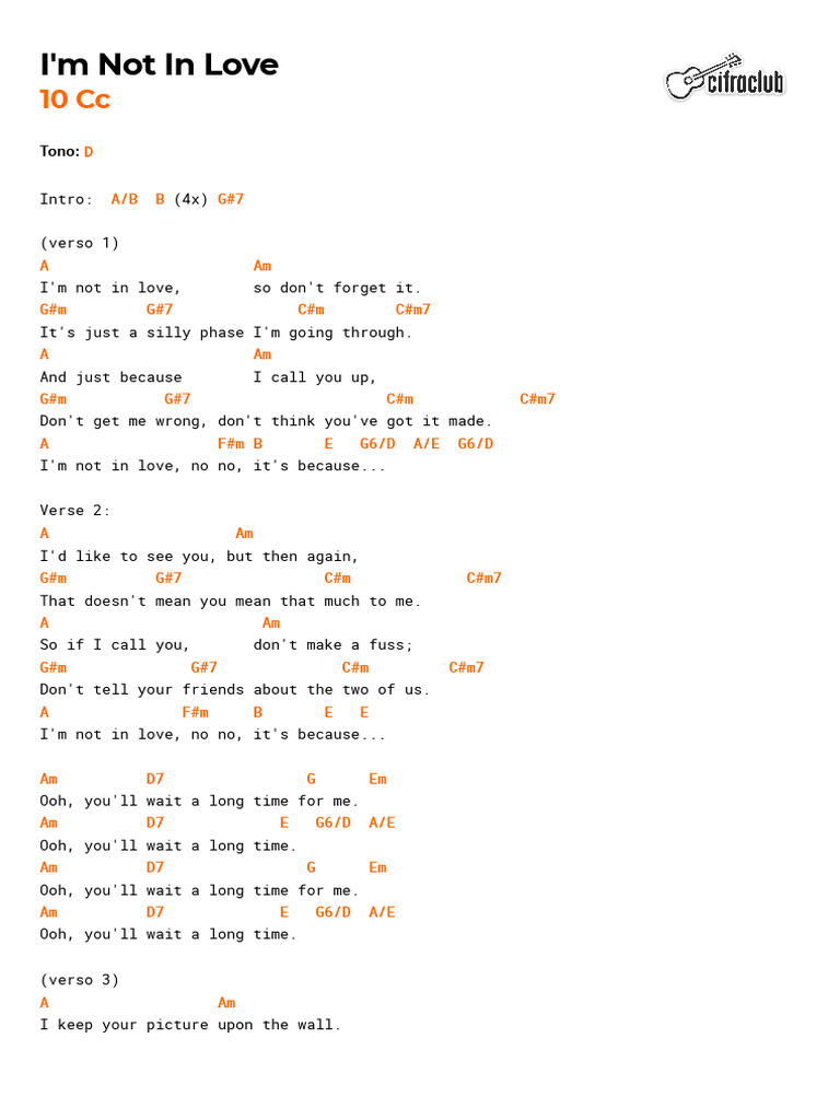 Chords for 