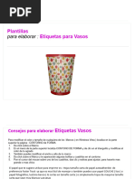 Plantillas para Etiquetas Pelón Pelo Rico | PDF