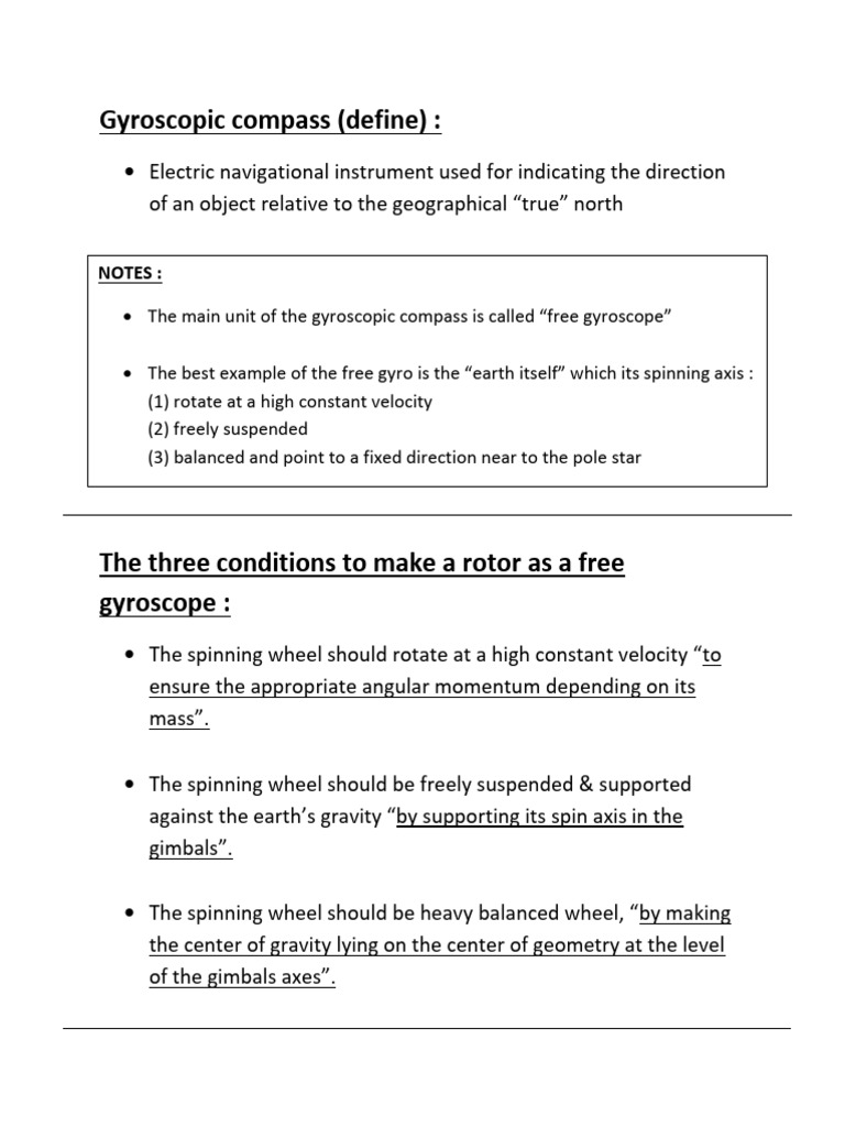 Maher - Gyro | PDF | Gyroscope | Rotation