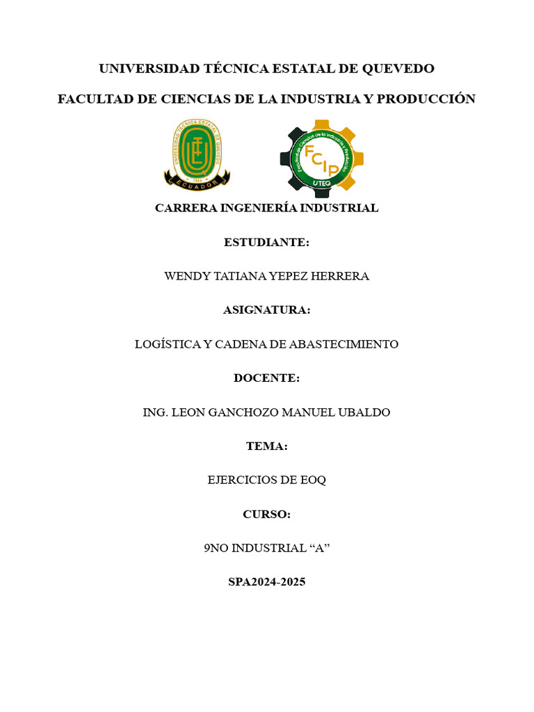 Ejercicios de EQQ - Merged | PDF