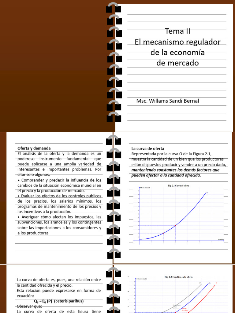 Mecanismo de oferta y demanda en economía | PDF | Oferta y demanda ...