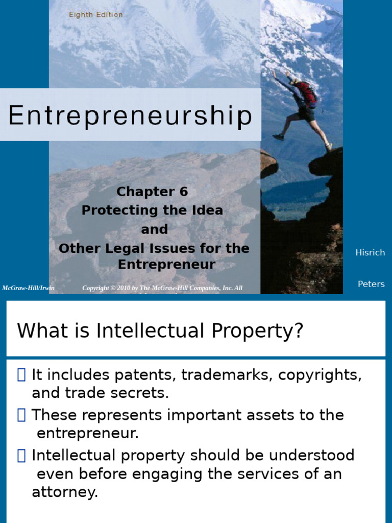 chap006-130427230118-phpapp02-converted | PDF | Patent | Trademark