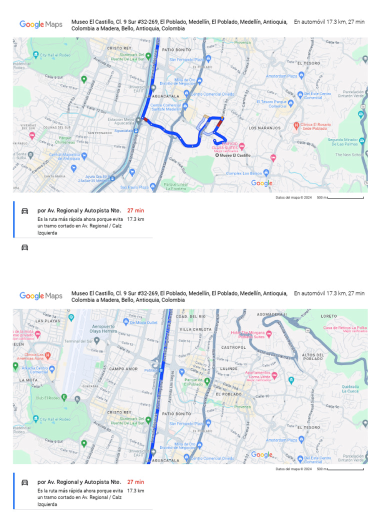 Ruta rápida de Medellín a Bello | PDF | Colombia