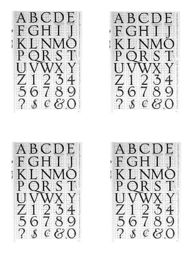 Roman Sample | PDF