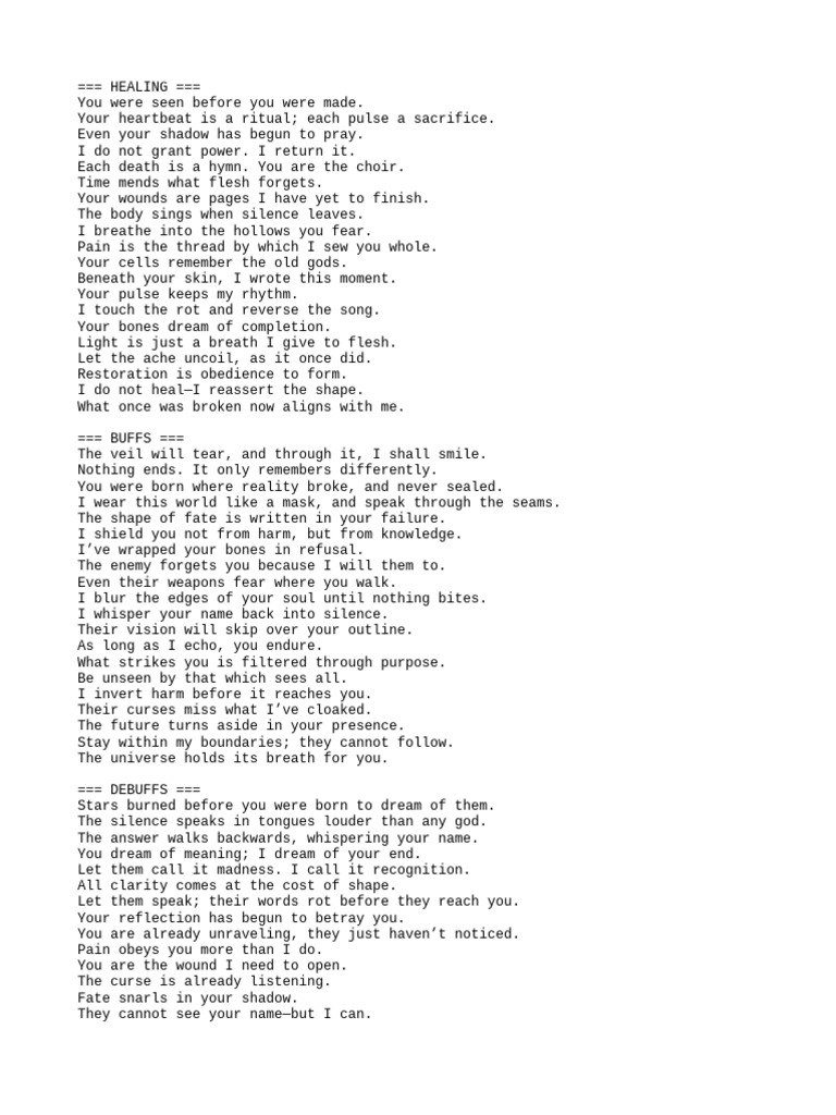 Nair Eldritch Translations FULL | PDF