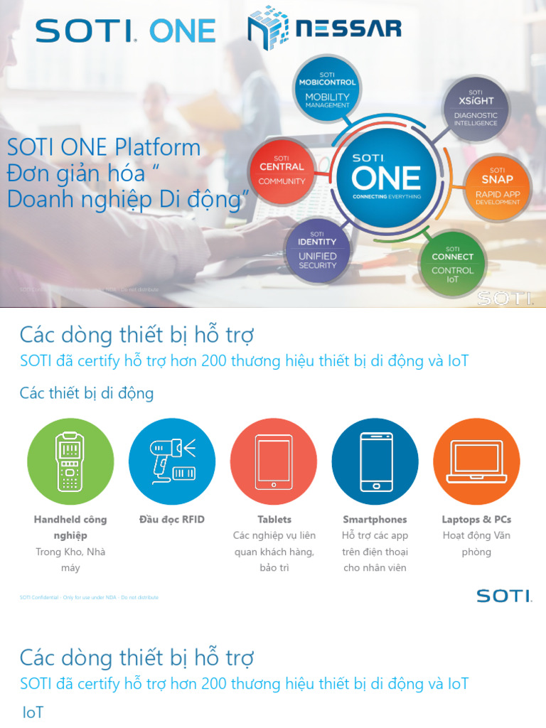 SOTI EMM Solution Vietnamese Send | PDF