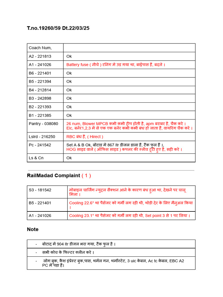 T.no.19259 KVCL To BVC | PDF