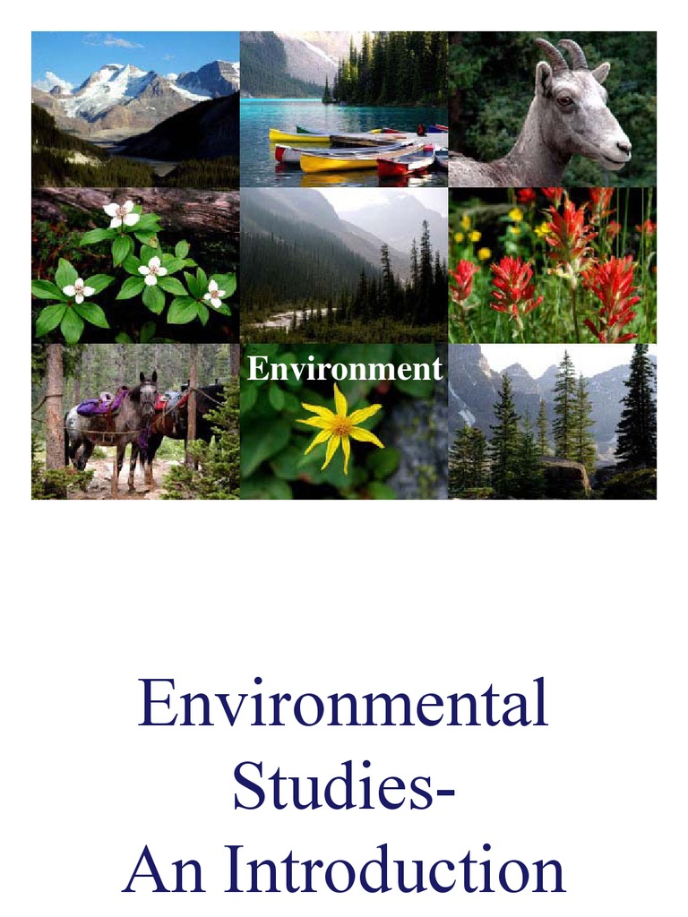 1. Component of Nature, Definition, S Scope and Importance Atmosphere