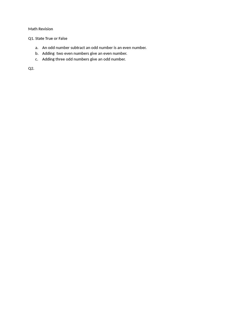 c3 Math Revision-6.09-Half Yearly | PDF