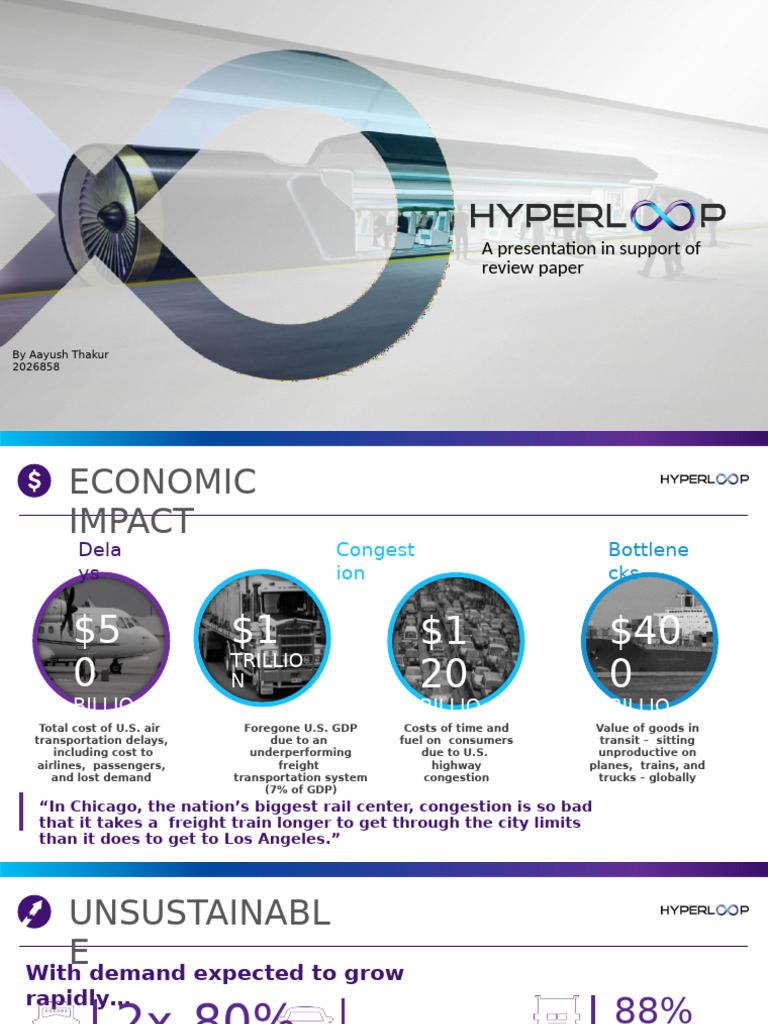 Hyperloop: Revolutionizing Freight Transport | PDF | Hyperloop | Transport