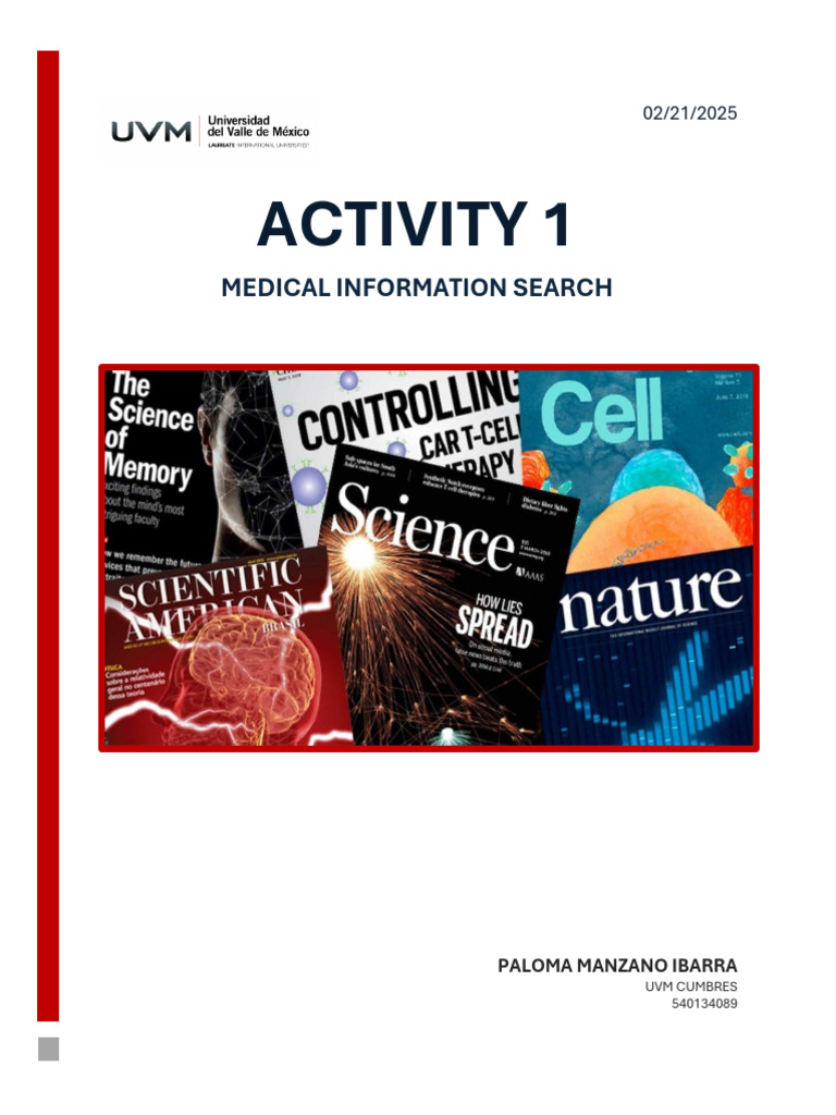 Activity 1 | PDF | Peer Review | Cognition
