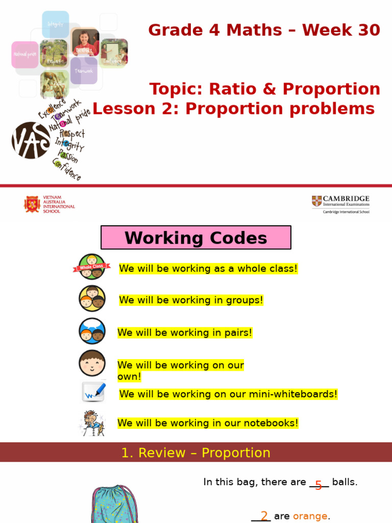 CAP4 2223 W30 L2 Proportion Problems | PDF