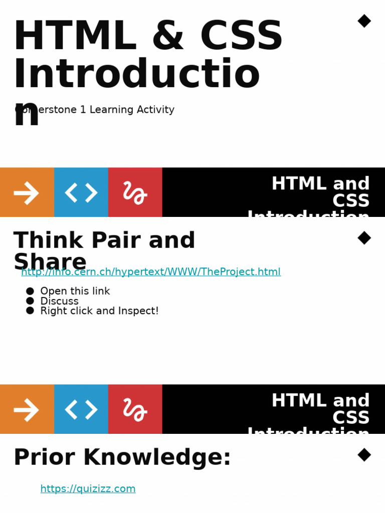 C1 HTML & CSS Introduction - A Special Letter 2425 | PDF | Html | World ...