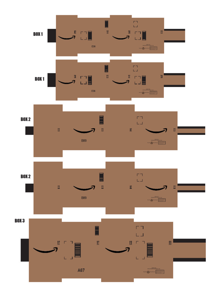Amazon Boxes Revised FINAL 2020 Update | PDF | United States Postal ...